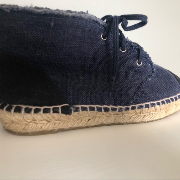 Chanel denim espadrilles High Top size 37 EU - Picture 6 of 9
